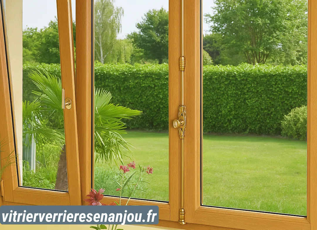 Installation de fenêtre en bois sur mesure Verrières-en-Anjou