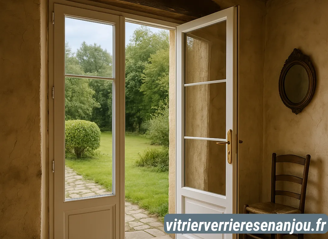 Installation de fenêtre en PVC Verrières-en-Anjou
